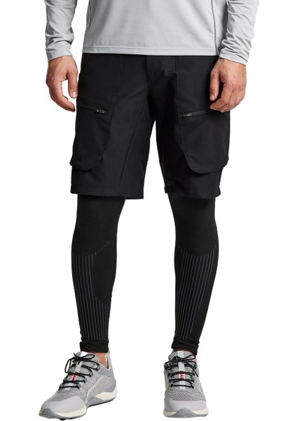 Erkek Şort Pro Tech Siyah