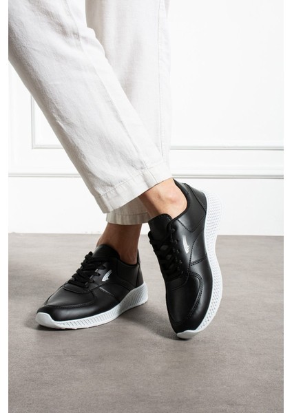 Erkek Hafif Rahat Taban Sneaker Kalın Taban Günlük Sneaker Erkek Spor Ayakkabı