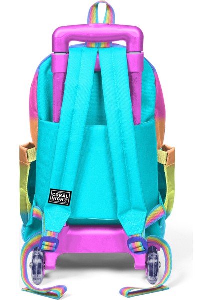 Kids Renkli Çizgili 3’lü Okul Çanta Seti SET0123970 fırsatları