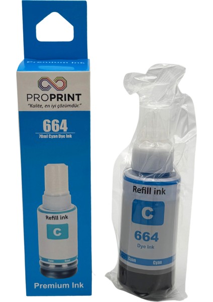 Epson L355 Siyah Muadil Mürekkep T6641