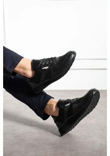 Erkek Kalın Taban Yazlık Fileli Hafif Rahat Esnek Sneaker Spor Ayakkabı (36-44)