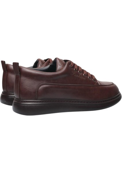 Erkek Ortopedik Jel İç Taban Comfort Günlük Ayakkabı KAHVERENGİ