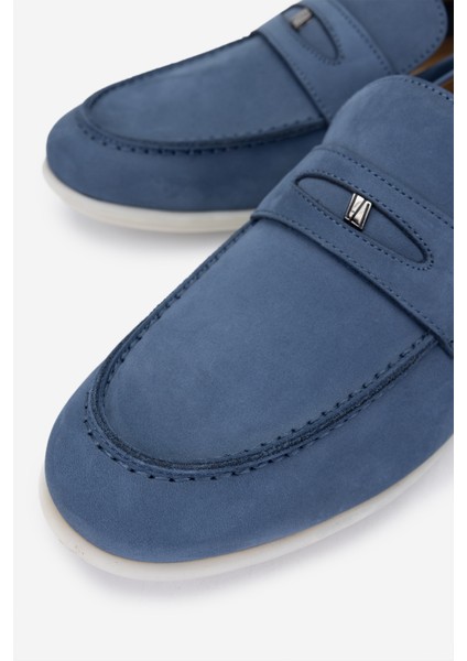 Erkek Deri Gri Nubuk Loafer Ayakkabı 285 4226 Erk Ayk Y25 Grı Nbk modelleri