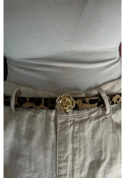 Rosa Tokalı Kadın Kemer