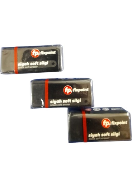 Fixpoint Siyah Silgi 3 Adet ( 30-7802 ) modelleri