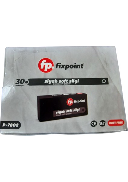 Fixpoint Siyah Silgi 3 Adet ( 30-7802 ) fırsatları