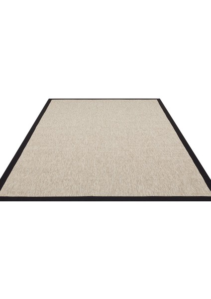 Ventura Vnt 2703 L.beıge Brd Black Sisal Halı