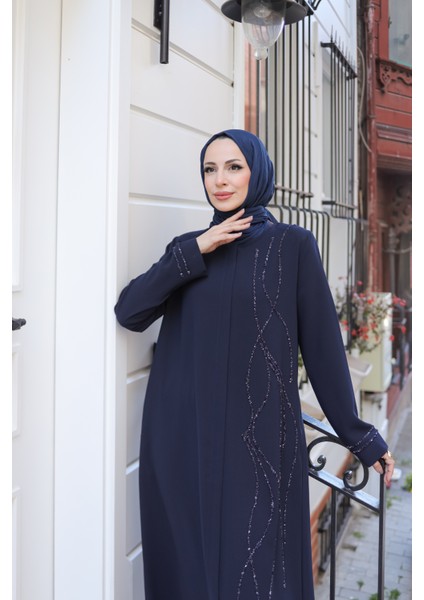 Asalet Taşlı Ferace - 9043
