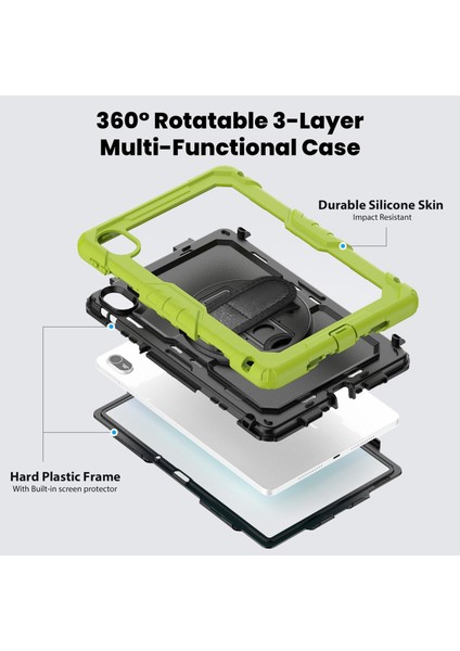 Huawei Matepad Se 11 2024 Için Silikon Hibrit Pc Kılıfı (Yurt Dışından)