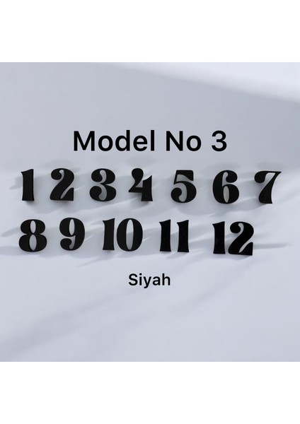 - Ahşap Kontraplak Lazer Kesim Duvar Saati Rakam Seti (7 Renk Seçeneği) Yükseklik 3 cm fırsatları