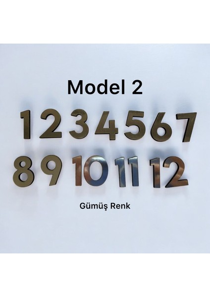 - Ahşap Kontraplak, Lazer Kesim, Duvar Saati Rakam Seti (13 Renk Seçeneği) Yükseklik 3 cm - Standart Model