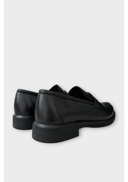 Erkek Hakiki Deri Ayakkabı SİYAH