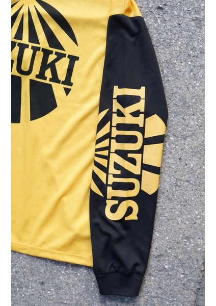 Suzuki Sarı Forma Uzun Kol T-Shirt modelleri