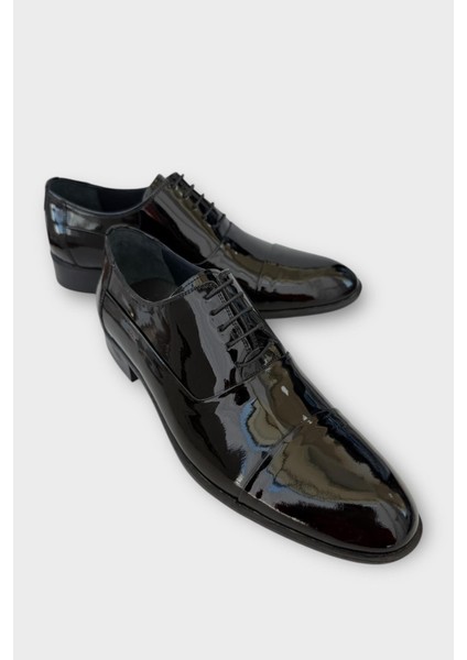 Erkek Bağcıklı Klasik Deri Ayakkabı Siyah fiyatları