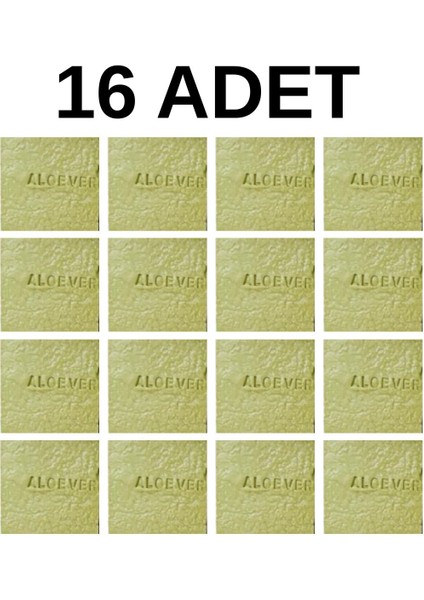 16'lı Set Doğal Kalıp Sabun Keçi Sütlü