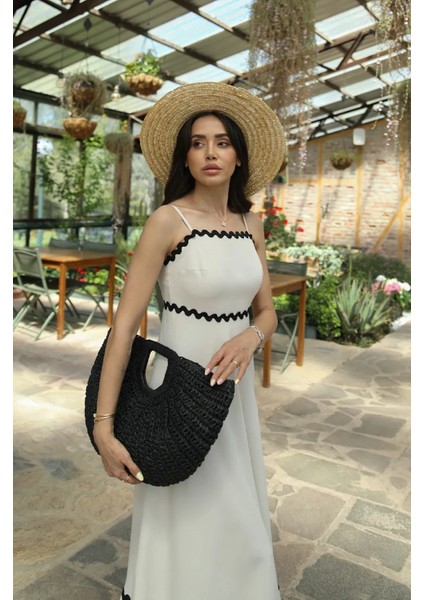 Fıore Camel Hasır Çanta fırsatları