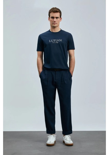 Love Modern Grafik T- Shirt Lacivert modelleri