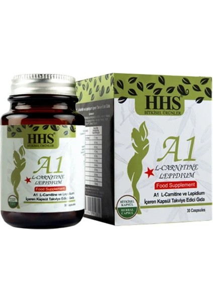 Hhs A1 L-Carnitine Lepidium A1 Capsules Kapsül Form Kapsul 30 Adet