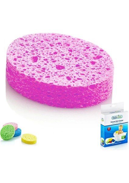Bebek Banyo Süngeri Selülozik 020 Pembe