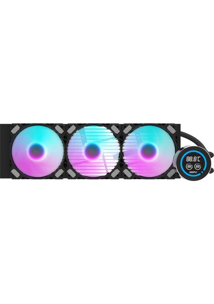 Aıgo DN360D Argb 360MM Siyah Sıvı Soğutma Göstergeli