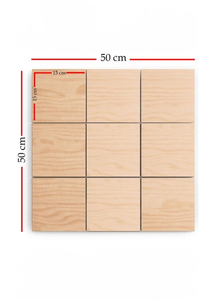 9 Parça Mdf Tablo Seti - Model 1 modelleri