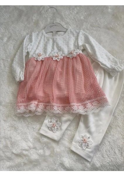 Kız Bebek Fistolu Takım Alt Üst özel gün ,bayramlık Elbise