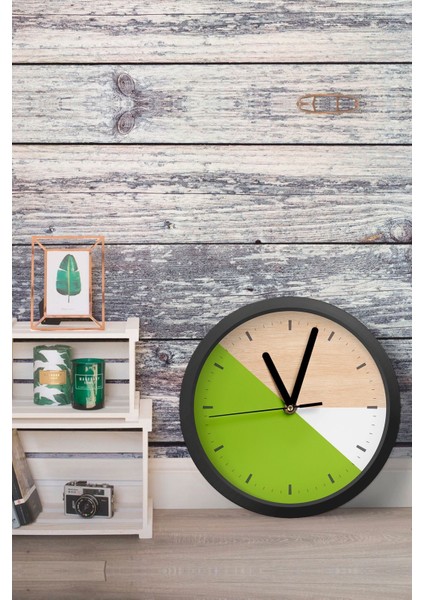 Dekoratif Ahşap Mdf 3D Efektli 5mm Duvar Saati - Model 2 fiyatları