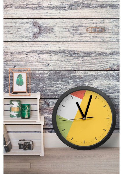 Dekoratif Ahşap Mdf 3D Efektli 5mm Duvar Saati - Model 6 fiyatları