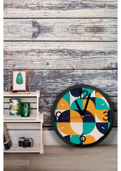 Dekoratif Ahşap Mdf 3D Efektli 5mm Duvar Saati - Model 20 fiyatları