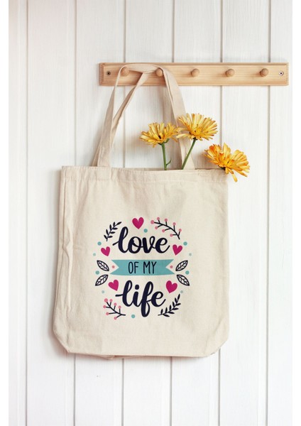 Ham Bez Çanta 35X40 cm - Love Of My Life