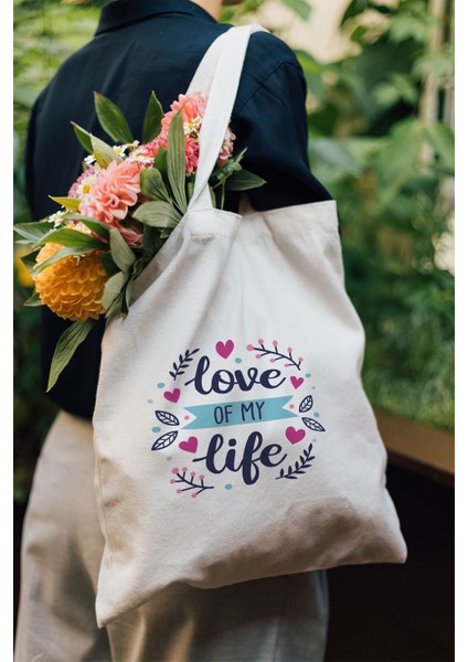 Ham Bez Çanta 35X40 cm - Love Of My Life modelleri