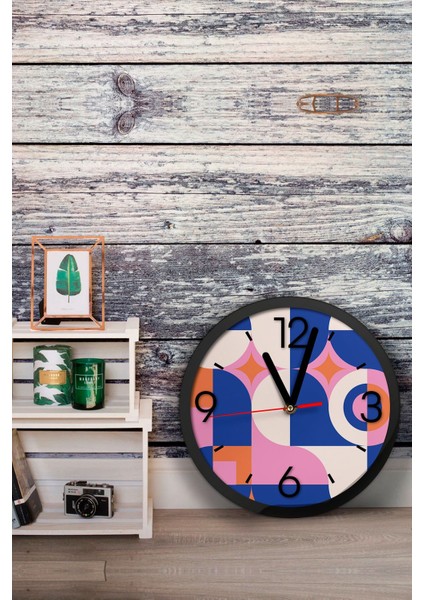 Dekoratif Ahşap Mdf 3D Efektli 5mm Duvar Saati - Model 21 fiyatları