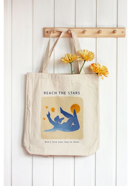 Ham Bez Çanta 35X40 cm - Reach The Stars