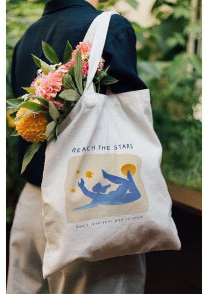 Ham Bez Çanta 35X40 cm - Reach The Stars modelleri