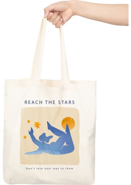 Ham Bez Çanta 35X40 cm - Reach The Stars fırsatları