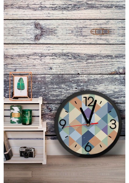 Dekoratif Ahşap Mdf 3D Efektli 5mm Duvar Saati - Model 17 fiyatları