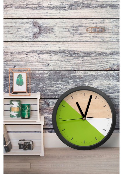 Dekoratif Ahşap Mdf 3D Efektli 5mm Duvar Saati - Model 3 fiyatları