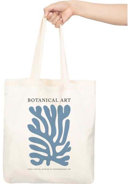 Ham Bez Çanta 35X40 cm - Botanical Art