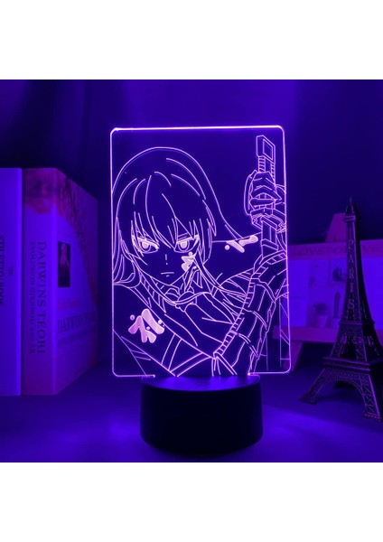 3D Illusion Anime Işık Akame Ga Öldür Esdeath Şekil Çocuklar 3D Gece Lambası/ Uzaktan Kumandalı 16 Renk Lambası, Manga Akame Ga Öldür Noel Hediyesi Oyuncaklar Çocuklar/erkekler (Yurt Dışından) fiyatları
