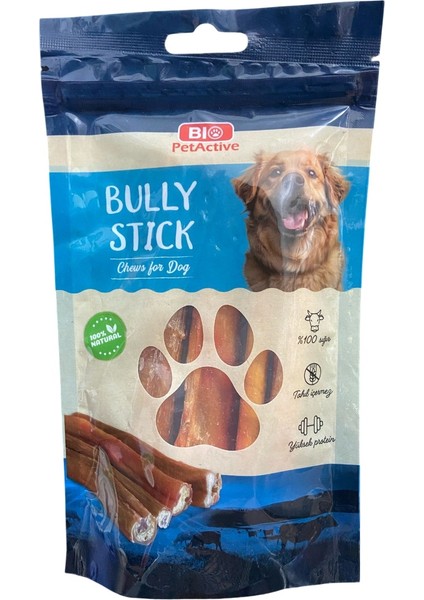 Bio Pet Active Bully Stick Çubuk Sığır Kamışı Köpek Ödülü 100 gr