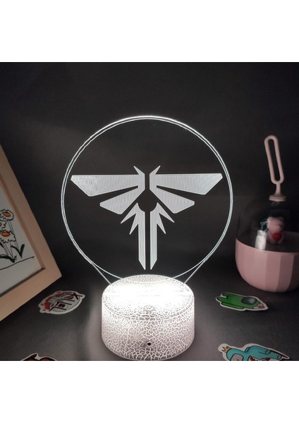 Oyun Sonumuz Şekil 3D Çocuk Gece Işığı, Uzaktan Kumandayla Değişen 16 Renk, Çocuk Odası U, Manga Illusion LED Oyuncak Lamba Kız Erkek Çocuklar Noel Hediyeleri (Lav Lambası) (Yurt Dışından)