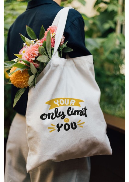 Ham Bez Çanta 35X40 cm - Your Only Limit Is You Model 1 modelleri