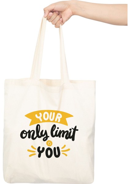 Ham Bez Çanta 35X40 cm - Your Only Limit Is You Model 1 fırsatları