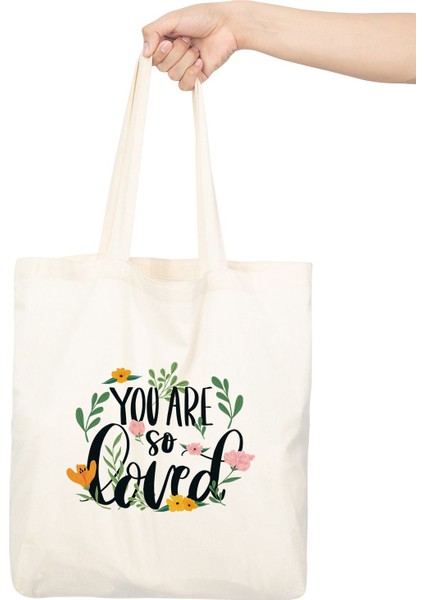 Ham Bez Çanta 35X40 cm - You Are So Loved