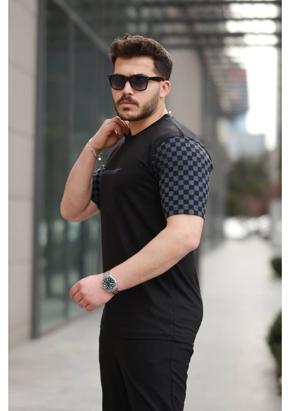Baskılı Tişört 20/1 Kumaş (Manken BOY:187 Kilo:85 Beden:l)