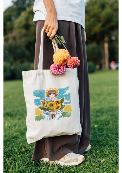 Ham Bez Çanta 35X40 cm - Flower fiyatları