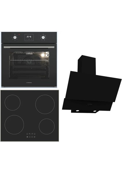 Ankastre Set (Bo O64D5C B + Bh B64E1 B + Ch C6532C Bb)