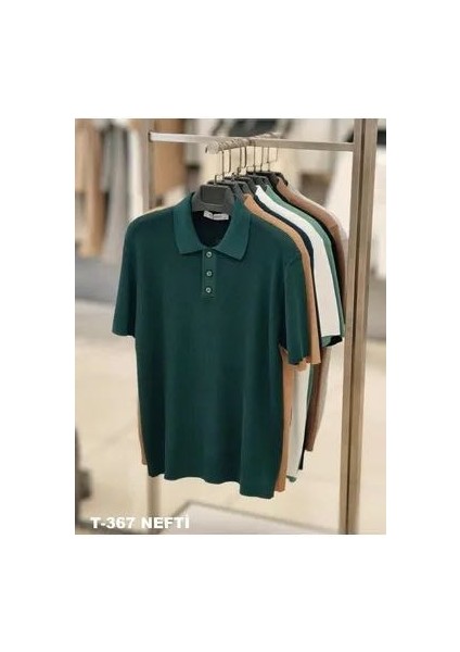 Erkek Polo Yala Triko T-Shırt 367