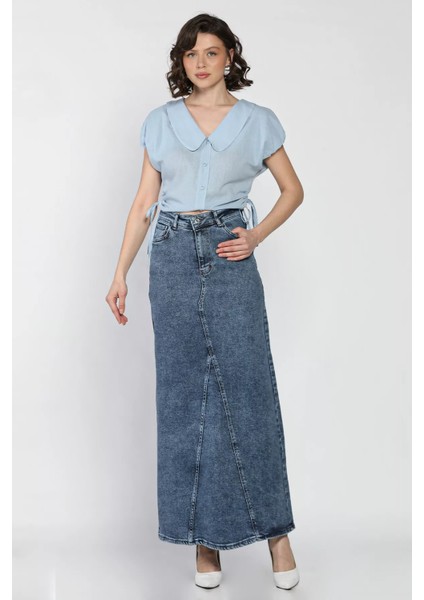 Kadın Jean Kot Etek P-00014988 fiyatları