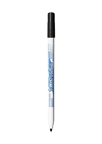 Metrashop Velleda 1721 Çocuk Beyaz Tahta Kalemi 5'li Blister, Mavi, Siyah,kırmızı ve Yeşil Renk, Kolay Silinebilir
